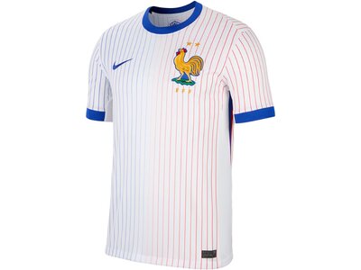 NIKE Herren Fantrikot FFF 2024 Stadium Away Men's Dri-FIT Soccer Replica Jersey Weiß