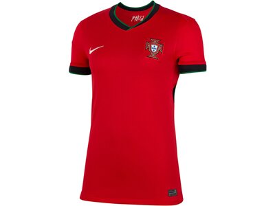 NIKE Damen Shirt Portugal 2024 Stadium Home Women's Dri-FIT Soccer Replica Jersey Rot
