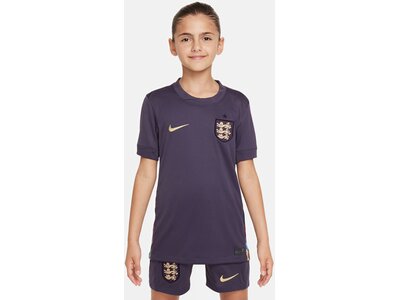 NIKE Kinder Fantrikot England 2024 Stadium Away Big Kids' Dri-FIT Soccer Replica Jersey Schwarz