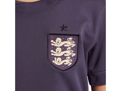 NIKE Kinder Fantrikot England 2024 Stadium Away Big Kids' Dri-FIT Soccer Replica Jersey Schwarz
