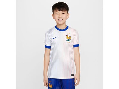 NIKE Kinder Fantrikot FFF 2024 Stadium Away Big Kids' Dri-FIT Soccer Replica Jersey Weiß