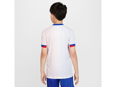 NIKE Kinder Fantrikot FFF 2024 Stadium Away Big Kids' Dri-FIT Soccer Replica Jersey Weiß