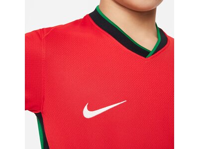 NIKE Kinder Fantrikot Portugal 2024 Stadium Home Big Kids' Dri-FIT Soccer Replica Jersey Rot