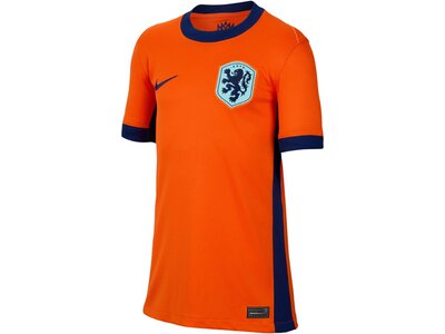 NIKE Kinder Fantrikot Netherlands 2024 Stadium Home Big Kids' Dri-FIT Soccer Replica Jersey Orange