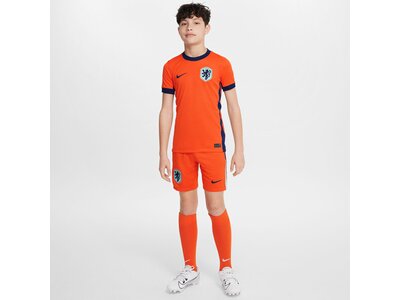 NIKE Kinder Fantrikot Netherlands 2024 Stadium Home Big Kids' Dri-FIT Soccer Replica Jersey Orange