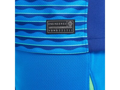 NIKE Kinder Fantrikot Brazil 2024 Stadium Away Dri-FIT Blau