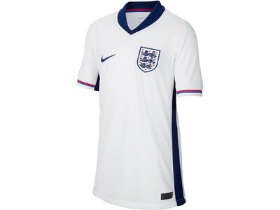 NIKE Kinder Fantrikot England 2024 Stadium Home Big Kids' Dri-FIT Soccer Replica Jersey Weiß