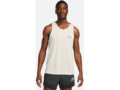 NIKE Herren T-Shirt M NK DF TRAIL TANK SOLID Weiß