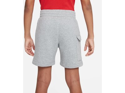 NIKE Kinder Sporthose Sportswear Fleece Cargo Grau