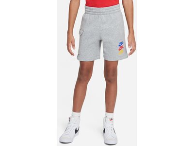NIKE Kinder Sporthose Sportswear Fleece Cargo Grau