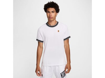 NIKE Herren Polo Court Heritage Weiß