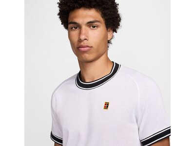 NIKE Herren Polo Court Heritage Weiß