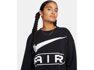 NIKE Damen Shirt W NSW AIR OOS FLC CREW Schwarz