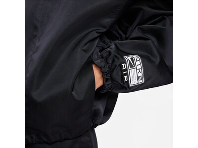 NIKE Damen Jacke W NSW AIR WVN OS BMBR Schwarz