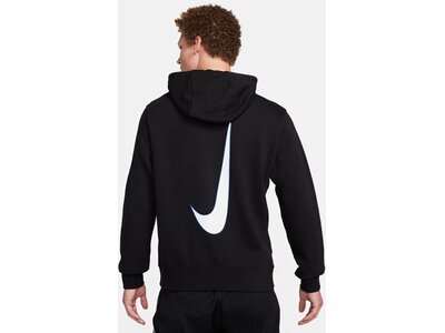 NIKE Herren Kapuzensweat Club Pullover French Terry Schwarz