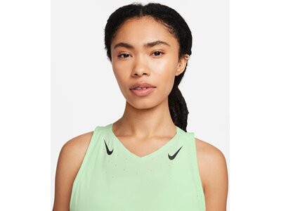 NIKE Damen T-Shirt AeroSwift Dri-FIT ADV Running Singlet Grün