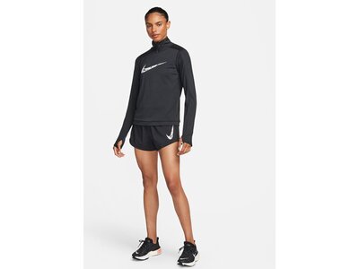 NIKE Damen Shorts One Dri-FIT Mid-Rise 3" Schwarz