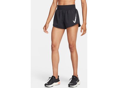 NIKE Damen Shorts One Dri-FIT Mid-Rise 3" Schwarz