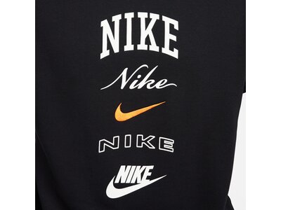 NIKE Herren Shirt M NK CLUB BB CREW STACK GX Schwarz