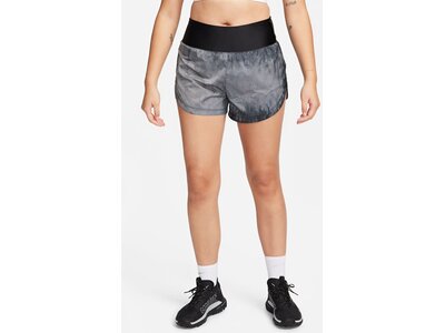 NIKE Damen Shorts Trail Repel Mid-Rise 3" Brief-Lined Running Blau