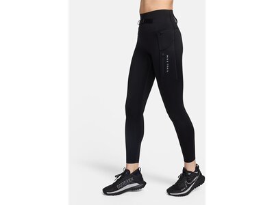 NIKE Damen Tights Trail Go Firm-Support High-Waisted 7/8 Schwarz