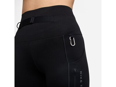 NIKE Damen Tights Trail Go Firm-Support High-Waisted 7/8 Schwarz