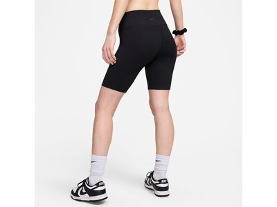 NIKE Damen Tight One High-Waisted 8" Schwarz