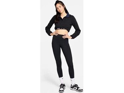 NIKE Damen Tight One High-Waisted 7/8 Schwarz