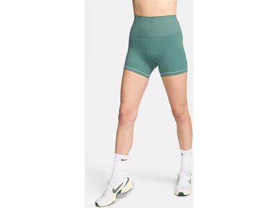 NIKE Damen Tight W NK DF ONE HR 5IN SHORT RIB Grün