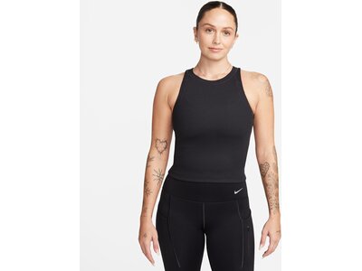 NIKE Damen Shirt W NK INF DF TANK RIB Schwarz