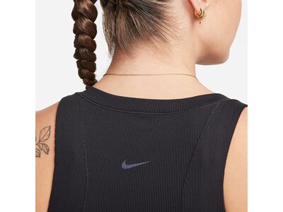 NIKE Damen Shirt W NK INF DF TANK RIB Schwarz