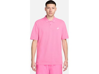 NIKE Herren Polo M NK CLUB SS POLO PIQUE Pink