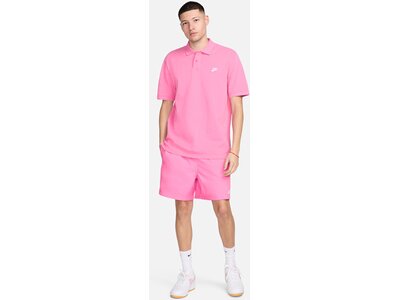 NIKE Herren Polo M NK CLUB SS POLO PIQUE Pink