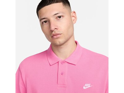 NIKE Herren Polo M NK CLUB SS POLO PIQUE Pink