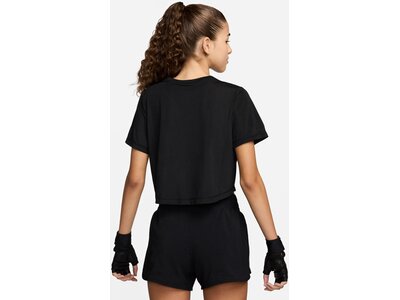 NIKE Damen Shirt One Classic Breathable Dri-FIT Short-Sleeve Schwarz