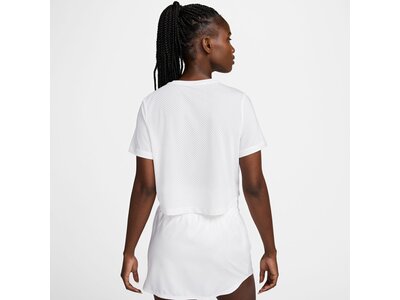 NIKE Damen Shirt One Classic Breathable Dri-FIT Short-Sleeve Weiß