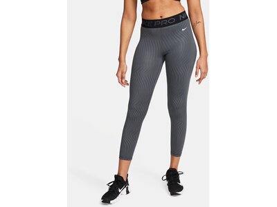 NIKE Damen Tight W NP DF MR 7/8 TIGHT AOP Grau