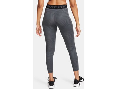 NIKE Damen Tight W NP DF MR 7/8 TIGHT AOP Grau