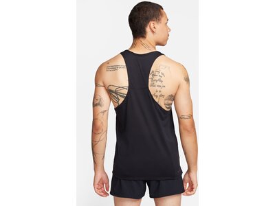 NIKE Herren T-Shirt M NK DF FAST SINGLET Schwarz