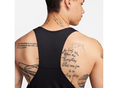 NIKE Herren T-Shirt M NK DF FAST SINGLET Schwarz