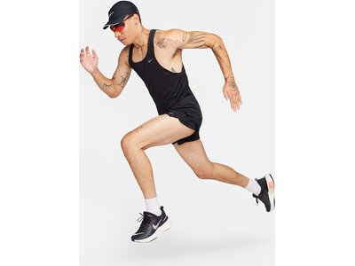 NIKE Herren T-Shirt M NK DF FAST SINGLET Schwarz