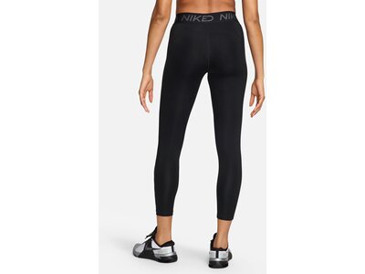NIKE Damen Tight Pro Mid-Rise 7/8 Graphic Schwarz