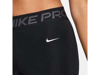 NIKE Damen Tight Pro Mid-Rise 7/8 Graphic Schwarz