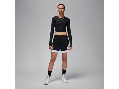 NIKE Damen Shorts Jordan Sport 4" Diamond Schwarz