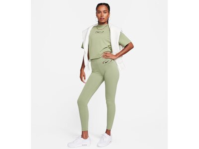 NIKE Damen Tight W NSW LGGNG HR PRNT SWSH Grün