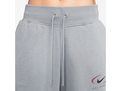 NIKE Damen Hose W NSW PHNX FLC HR OS PANT PRNT Weiß