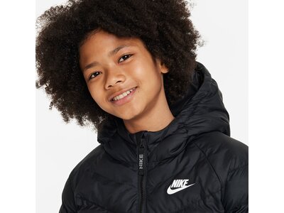 NIKE Kinder Unterjacke K NSW SYN FL HD JCKT Schwarz