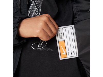 NIKE Kinder Unterjacke K NSW SYN FL HD JCKT Schwarz