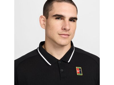 NIKE Herren Shirt Court Heritage Schwarz