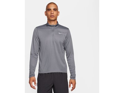 NIKE Herren T-Shirt Pacer 1/2-Zip Grau